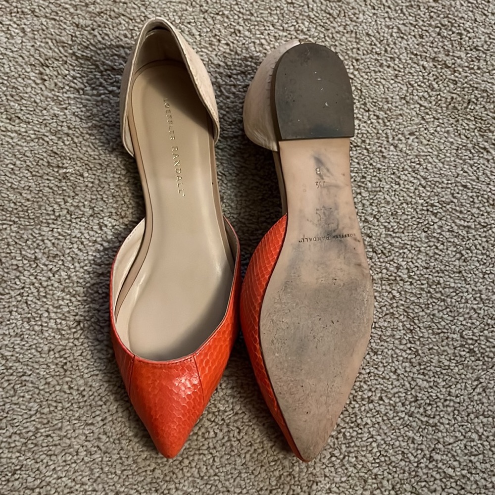 Loeffler Randall flats  sz 7.5